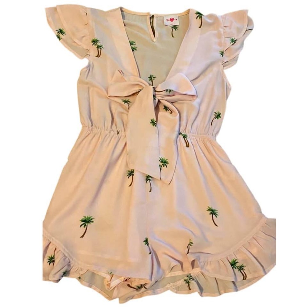 Buddy Love Palm Tree Romper
